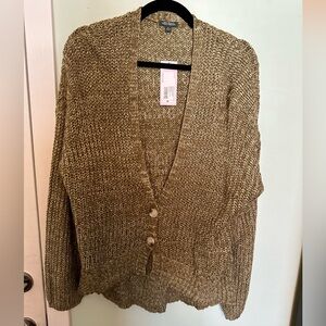 Wild Fable olive button-Up Cardigan